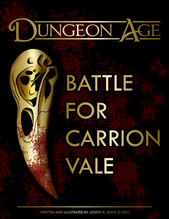 Battle for Carrion Vale — cover art by Joseph R. Lewis.