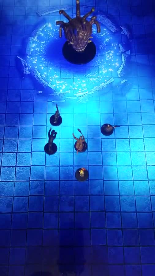 Long Island Dungeon Master animated table footage
