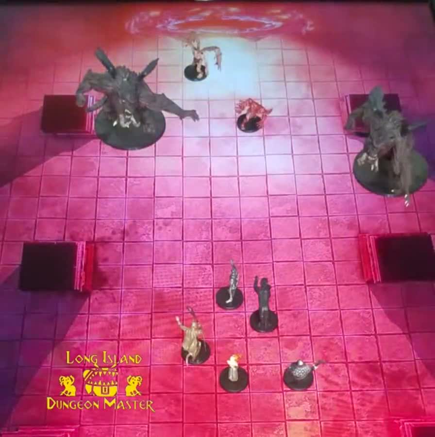 Long Island Dungeon Master animated table footage
