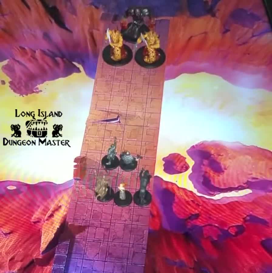 Long Island Dungeon Master animated table footage